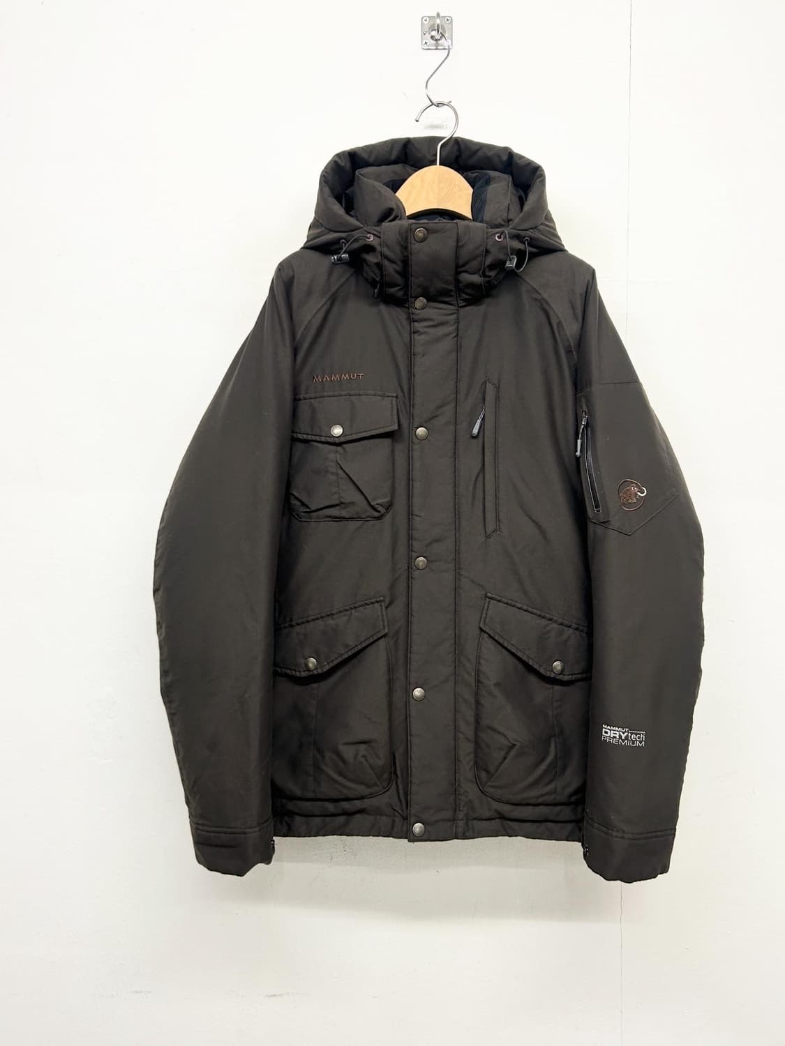 MAMMUT 마무트 브라운 후드 패딩 자켓 상품이미지1
