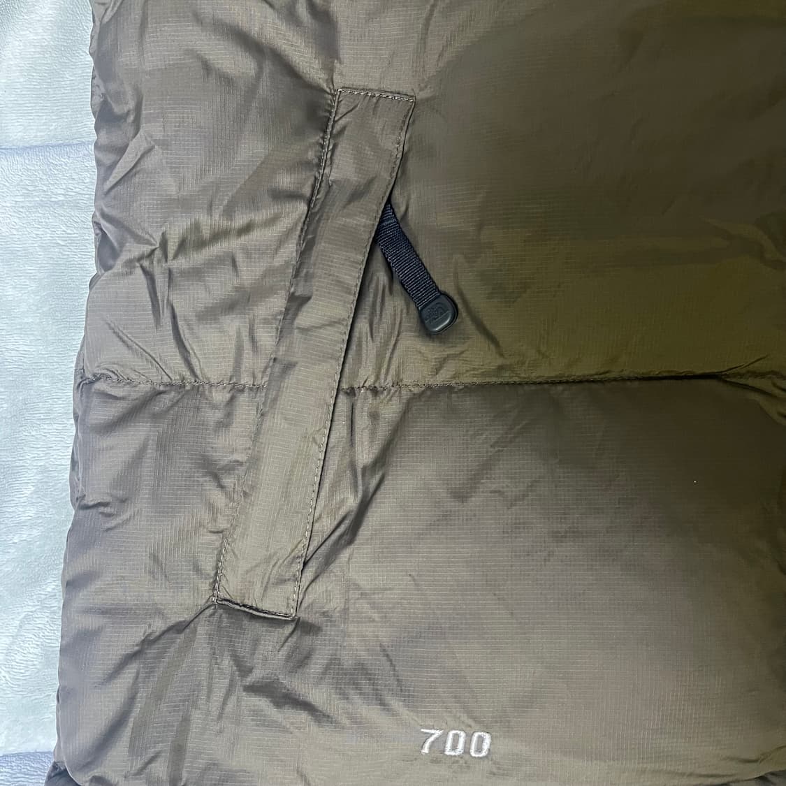 The north face 노스페이스 센터로고 중앙로고 조끼패딩 m 상품이미지5