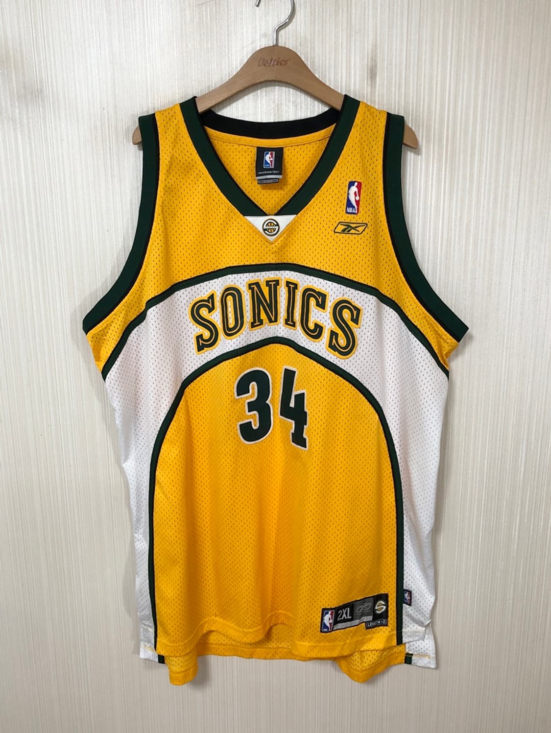NBA 리복 04-05 시애틀슈퍼소닉스 올드유니폼 2XL(해외) 레이앨런 상품이미지1