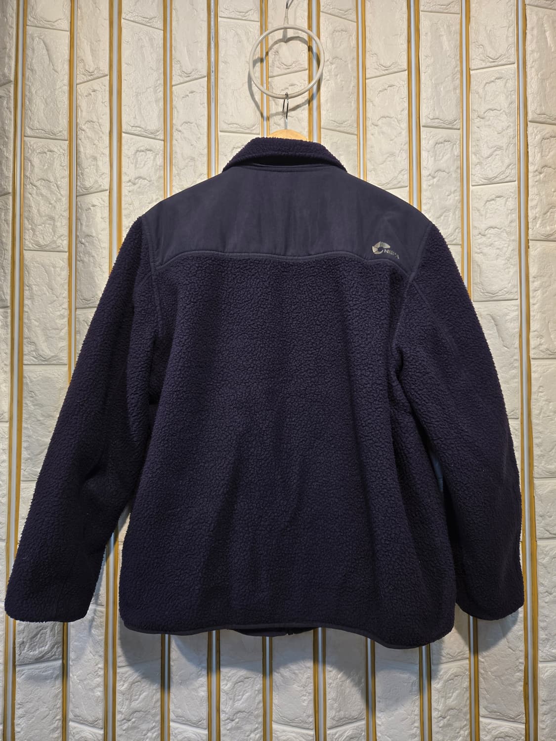 네파 남성 리버시블 양면 뽀글이 퀼팅점퍼105 상품이미지2