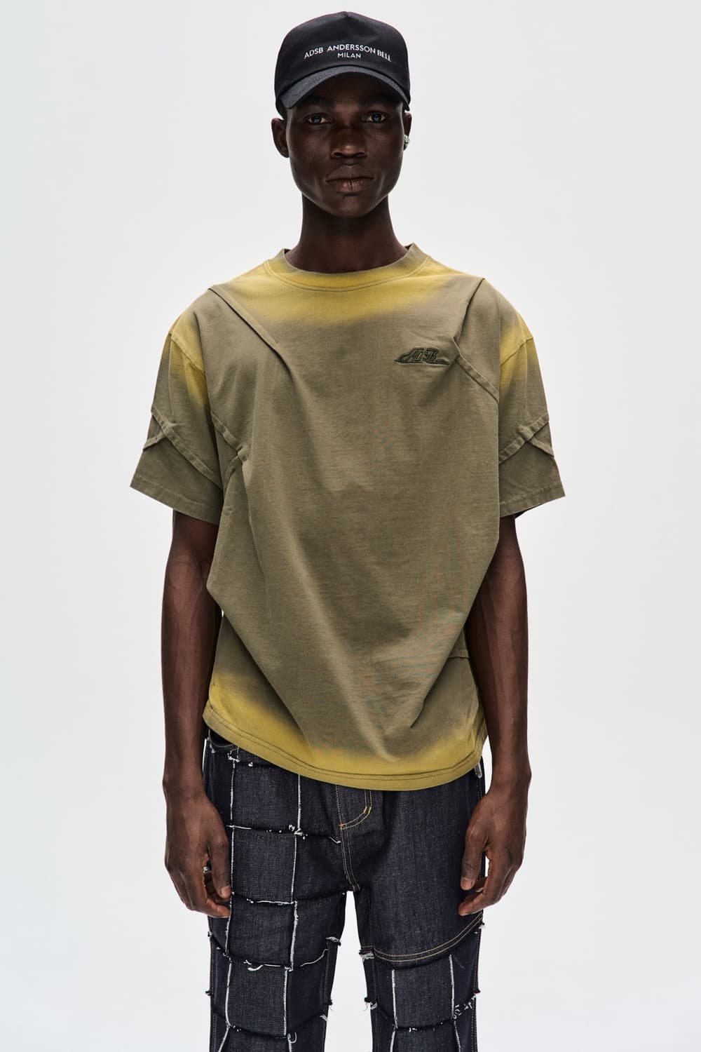 앤더슨벨 초회판 마드로 그라이언트 티셔츠 L 상품이미지2