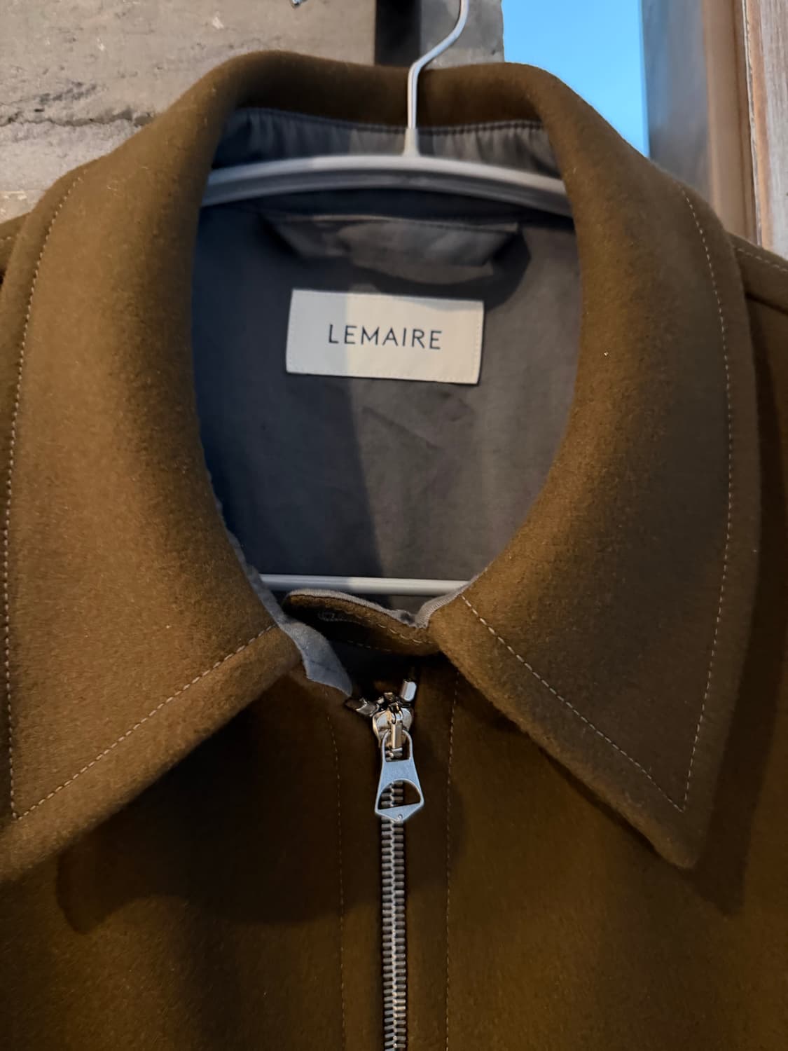 르메르 울 블루종 48 브라운 상품이미지3