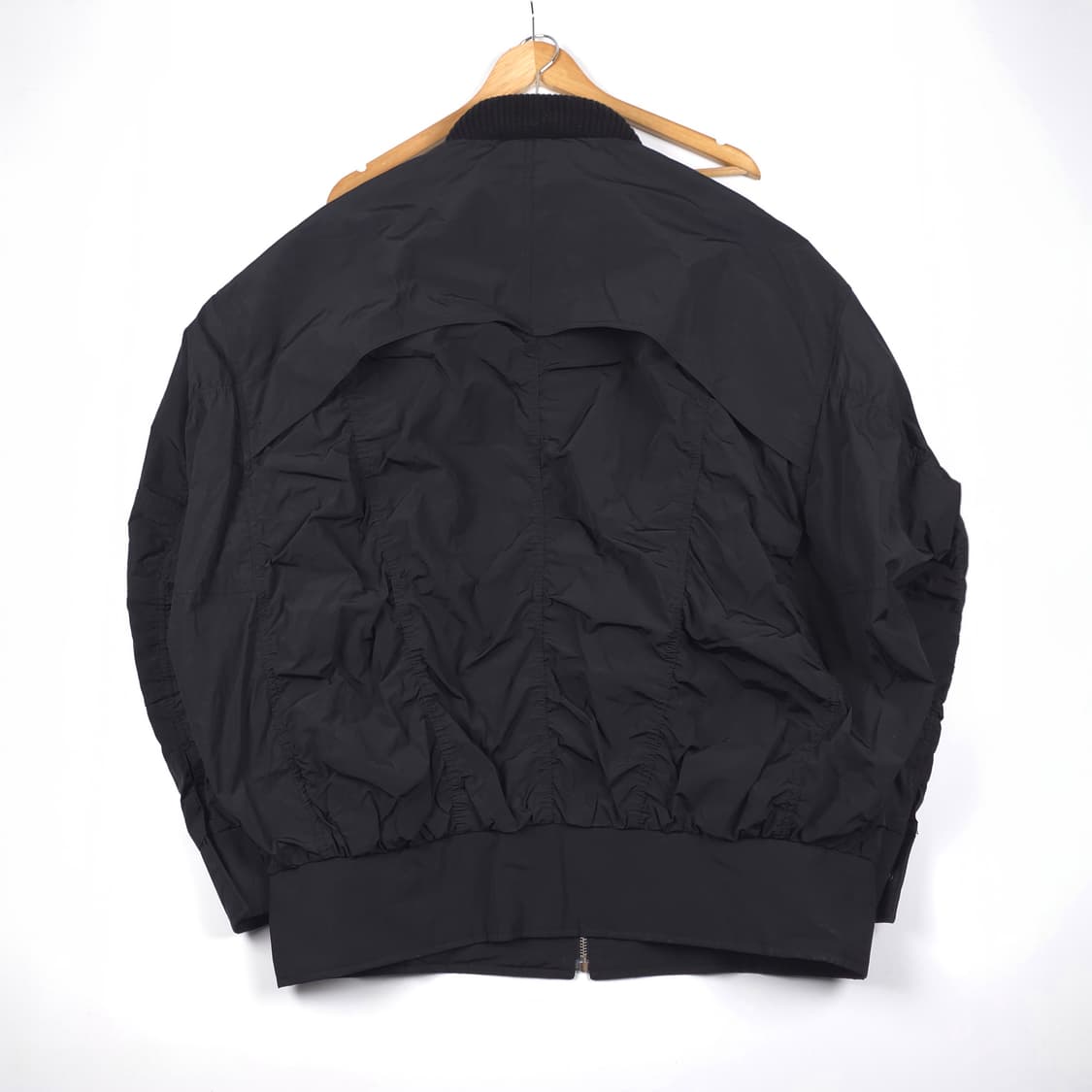 WE11DONE 나일론 봄버 자켓 블랙 (M) 상품이미지6