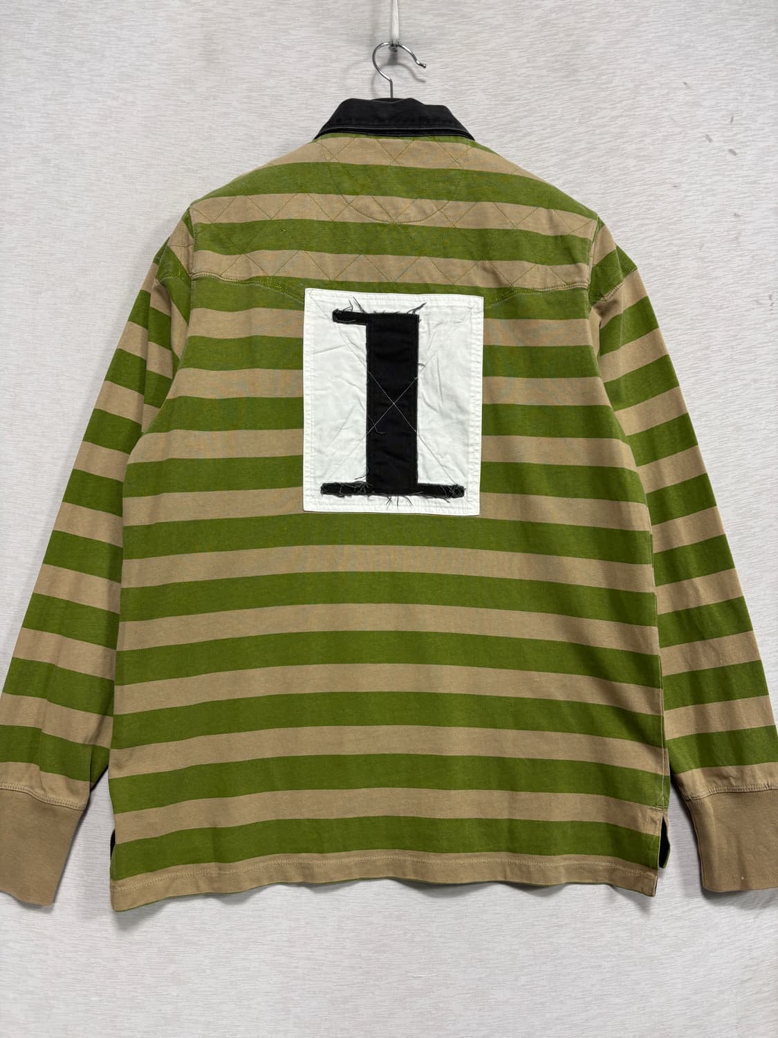 버버리 브릿 스트라이프 럭비 카라티 상품이미지4