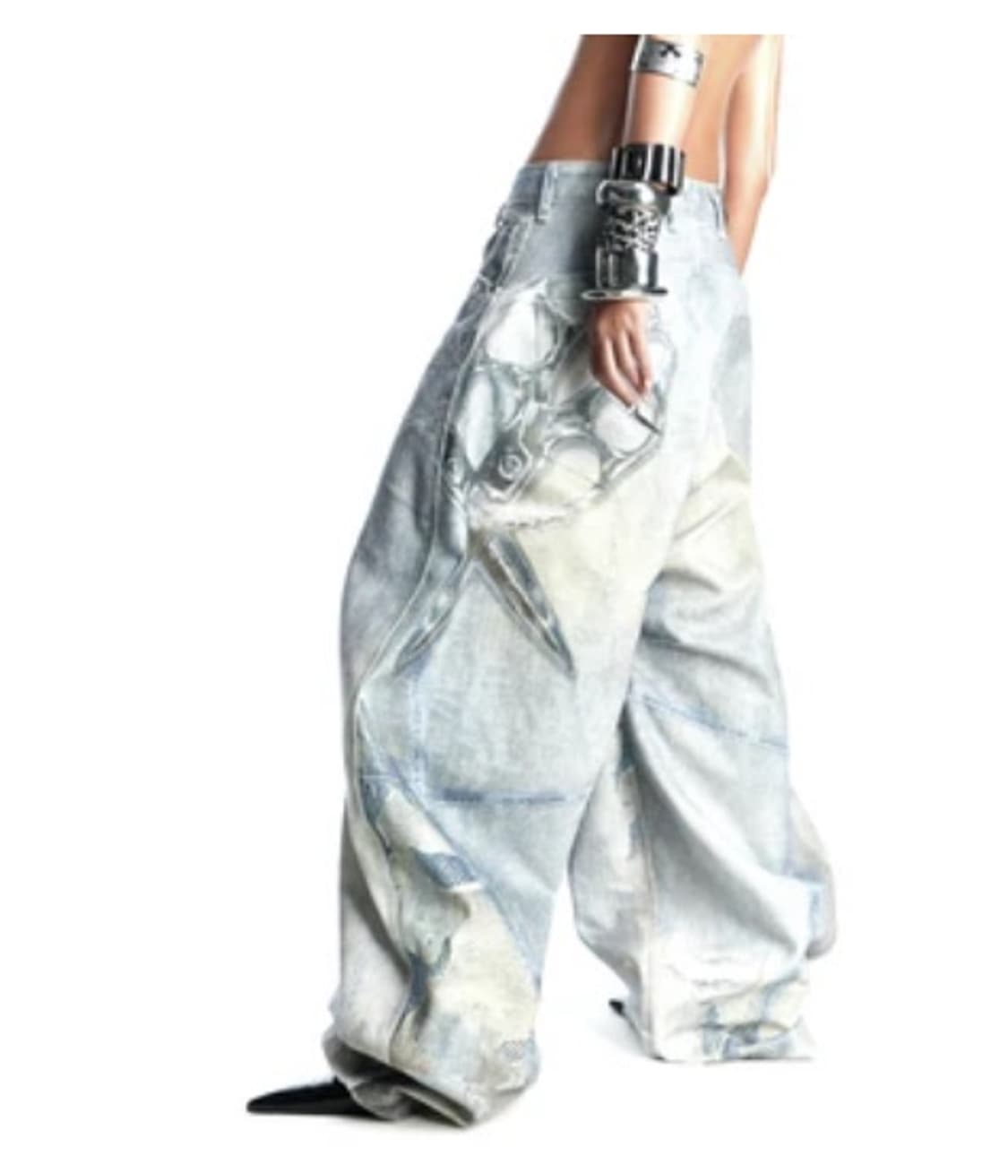 [fengsystem] B6 PRINTED DENIM 상품이미지4