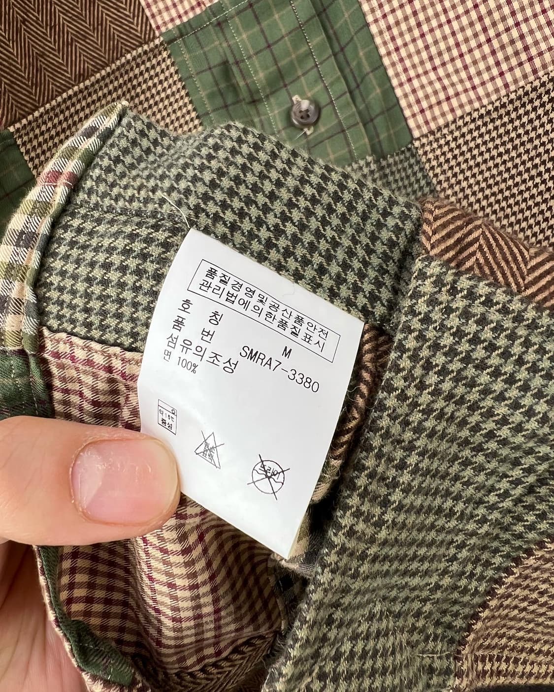 폴로 랄프로렌 브라운 마드라스 체크 셔츠   상품이미지8
