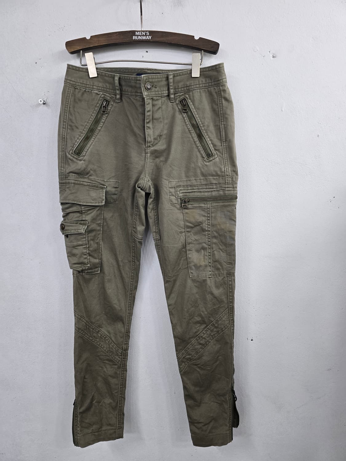 폴로랄프로렌 슬림핏 지퍼 바이커진2 상품이미지1