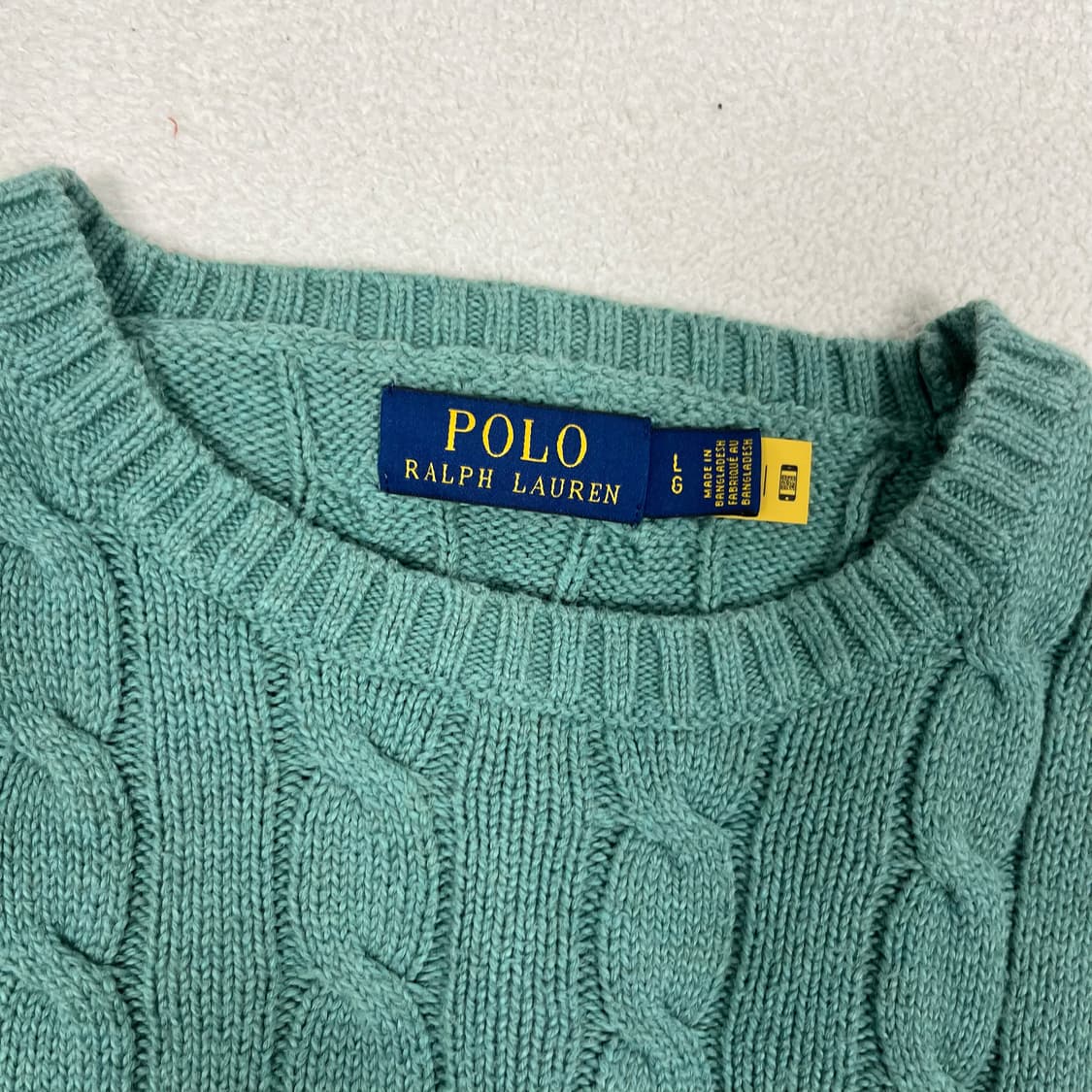 Polo Mint Cable Knit 상품이미지6