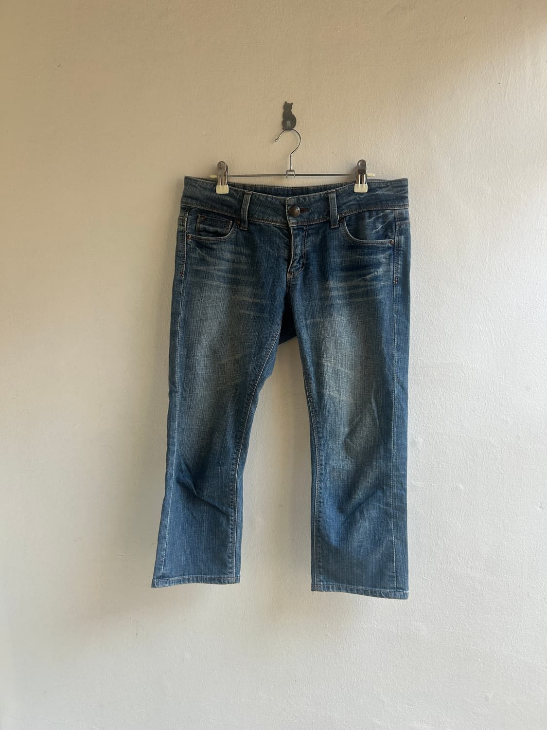 Denim capri 상품이미지1