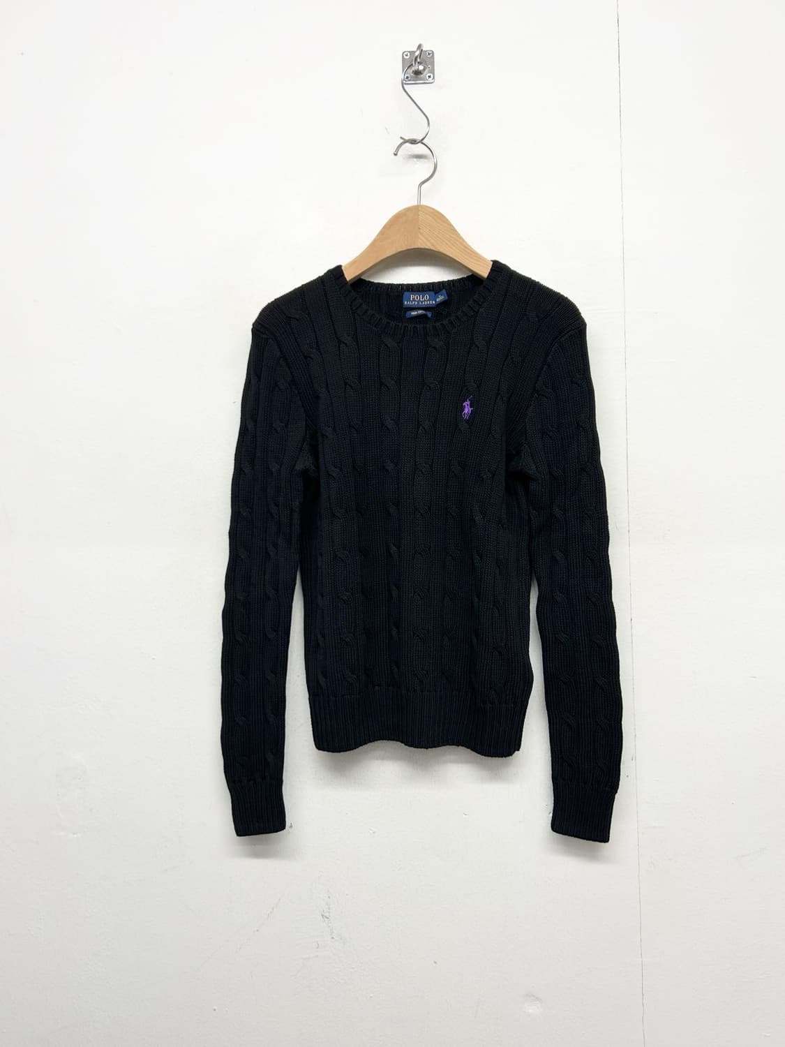 폴로 케이블 코튼 니트 상품이미지1