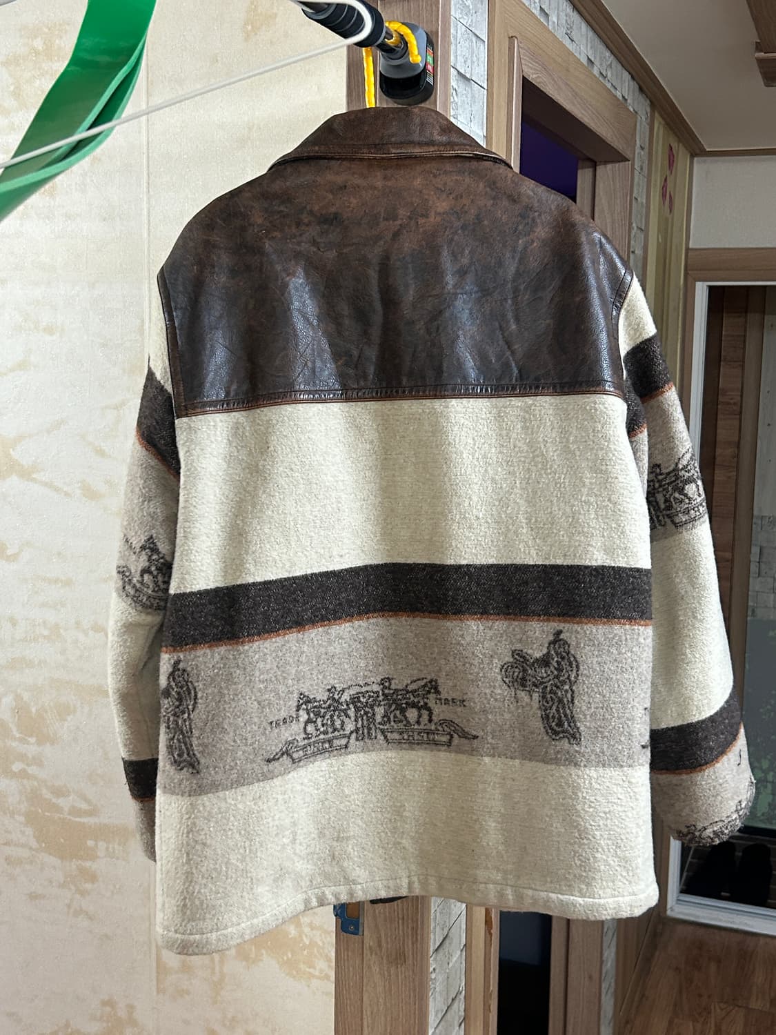 90s 리바이스 이태리 요크 레더 자켓 상품이미지2