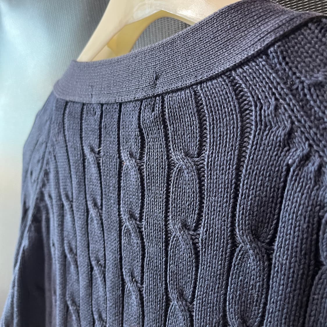 00s 폴로 랄프로렌 코튼 케이블 가디건 상품이미지8