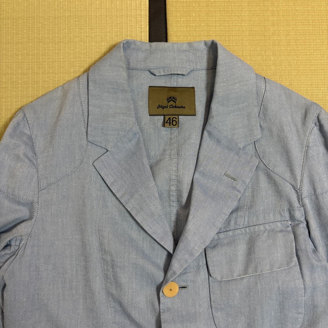 NIGEL CABOURN 나이젤카본 코튼 블레이저 상품이미지2