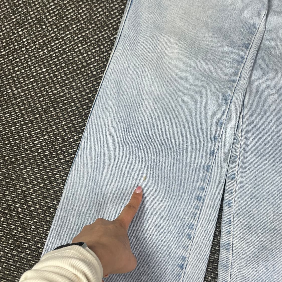 (31) 할리데이비슨 빈티지 연청 데님 팬츠 상품이미지5