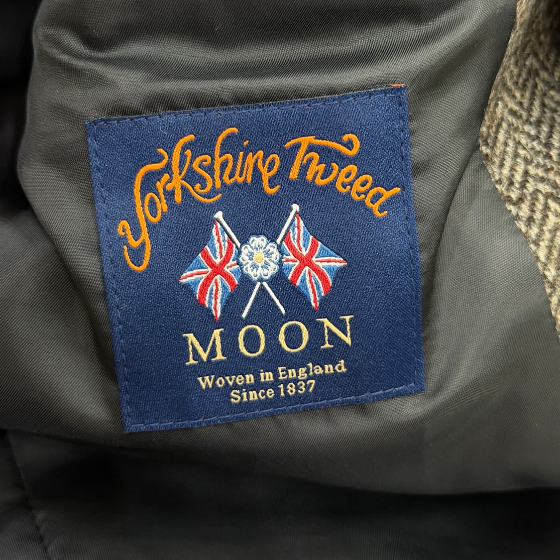 인사일런스 에이브러햄 문 트위드 블레이저 헤링본 자켓 M 상품이미지5