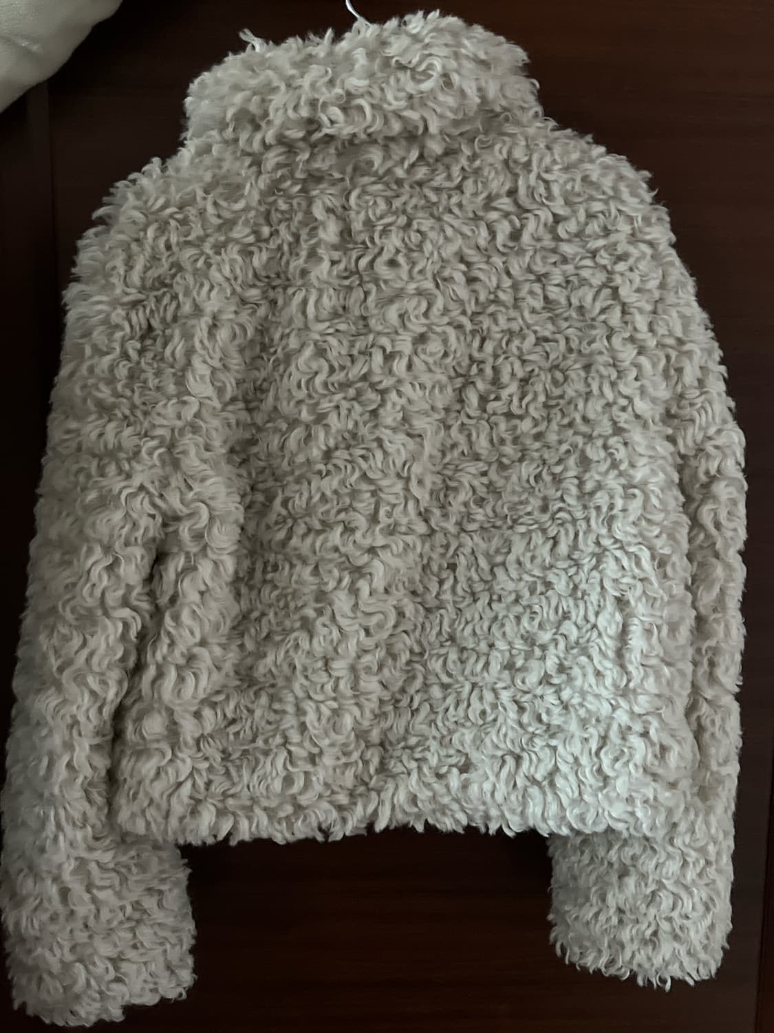 자라 페이크 퍼 크롭 점퍼 XS 상품이미지5