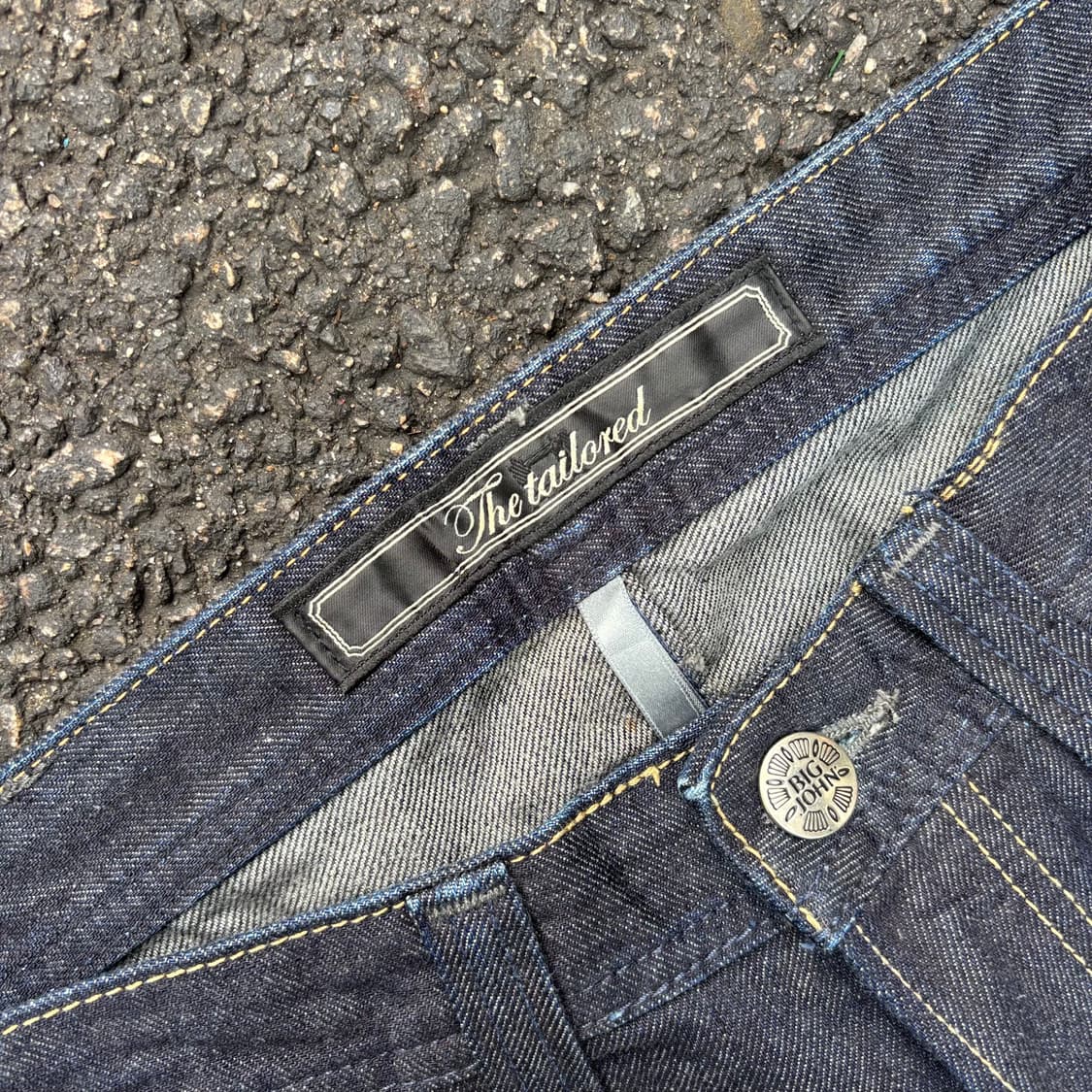 빅죤 더 테일로드 데님 부츠컷 로우라이즈 상품이미지6