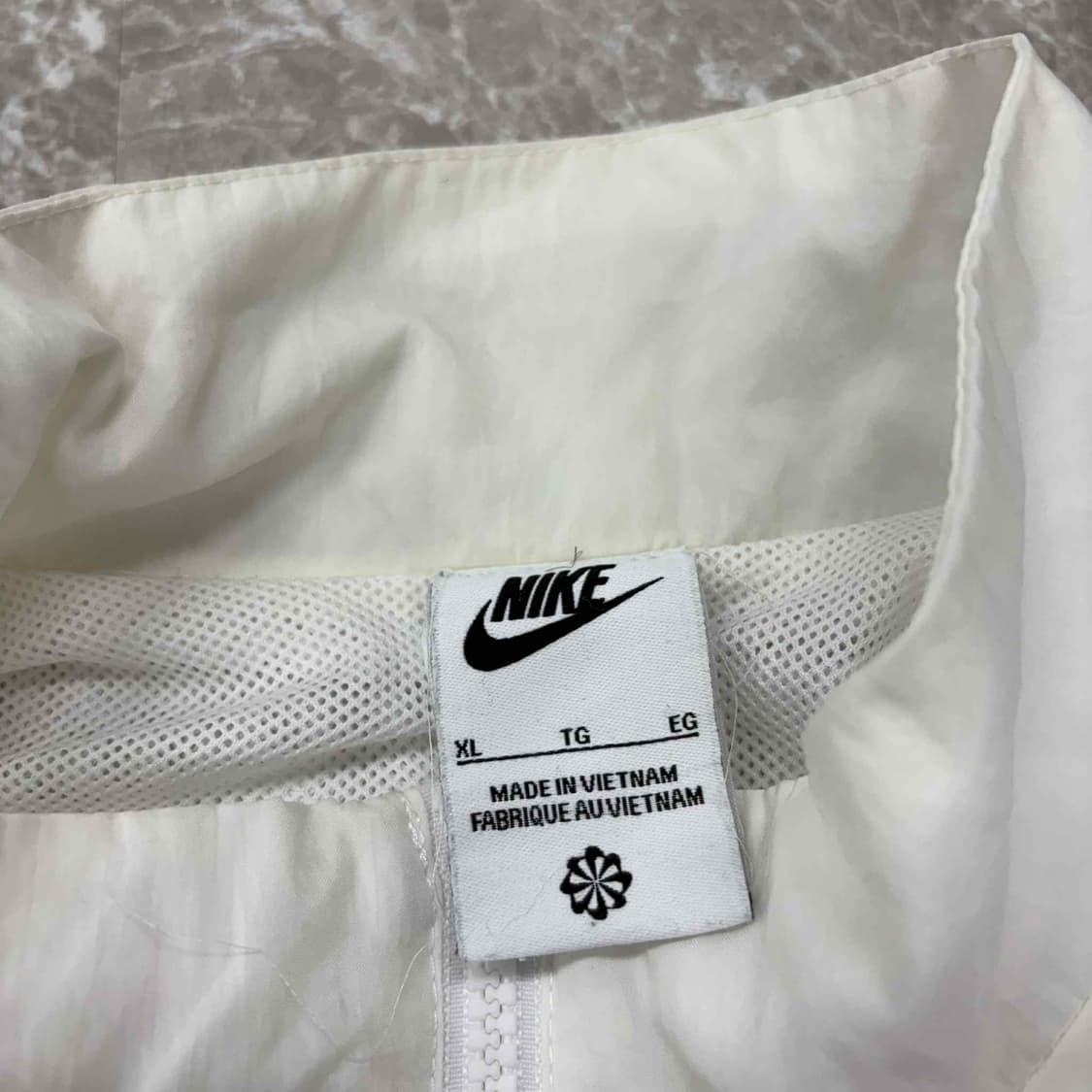 나이키 신형 NSW 화이트 아방핏 윈드브레이커 자켓 바람막이 희귀져지(X 상품이미지4