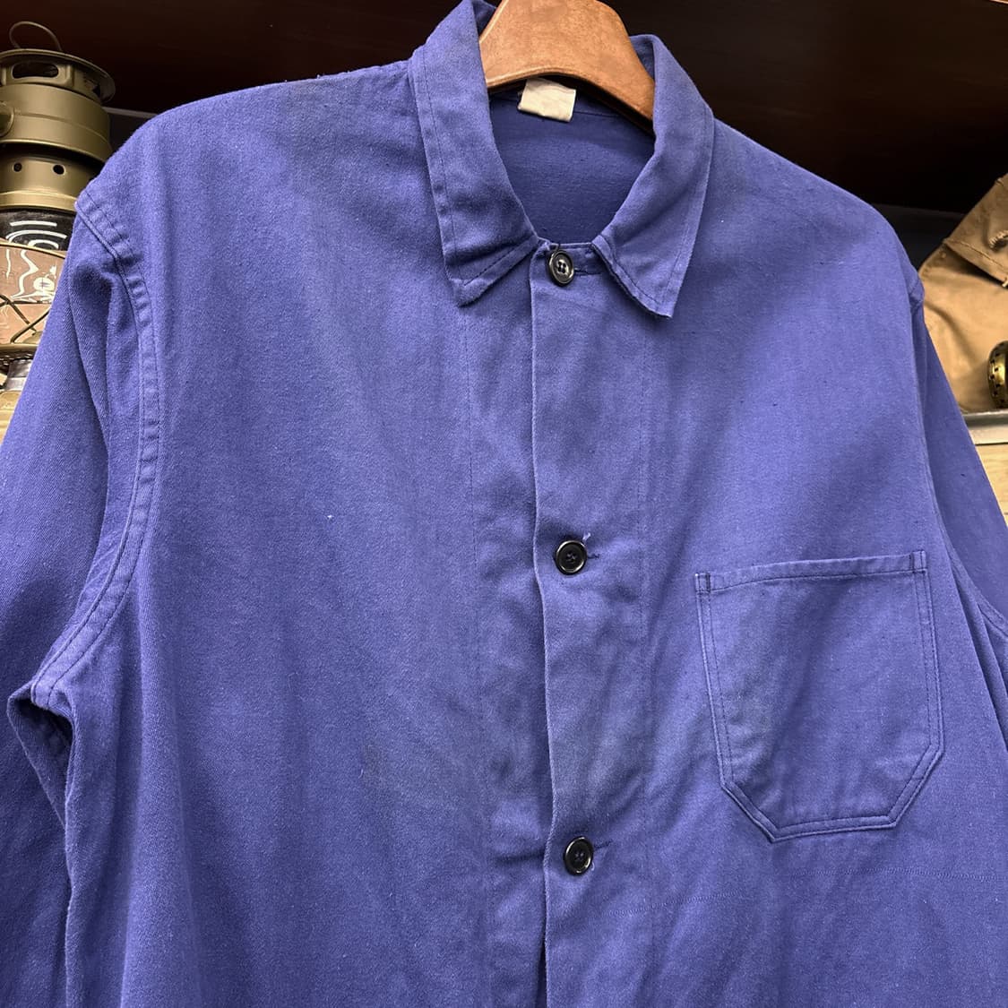 60~70s 알시코 오리지널 프렌치 워크자켓 / 4버튼 초어자켓 N812 상품이미지3