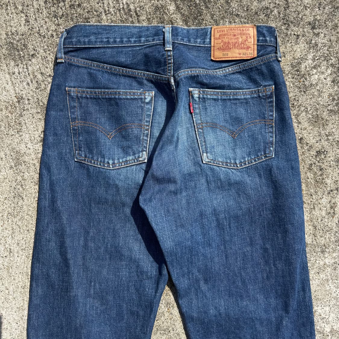 [32] 90s 리바이스 502 셀비지 데님 팬츠 상품이미지4
