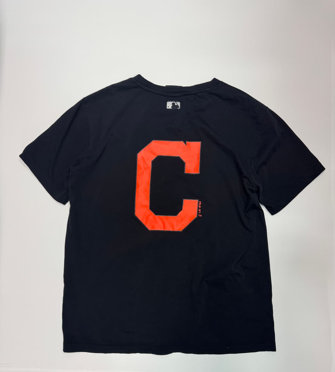 MLB 빅 로고 뒷 프린팅 오버핏 반팔 티셔츠 2XL 상품이미지1