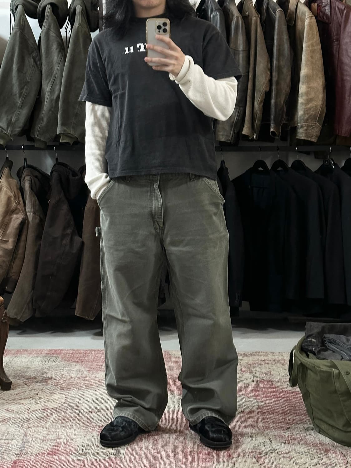 OG 칼하트 B11 싱글니 MOS 하드 페이딩 칼하트 더블니 상품이미지2