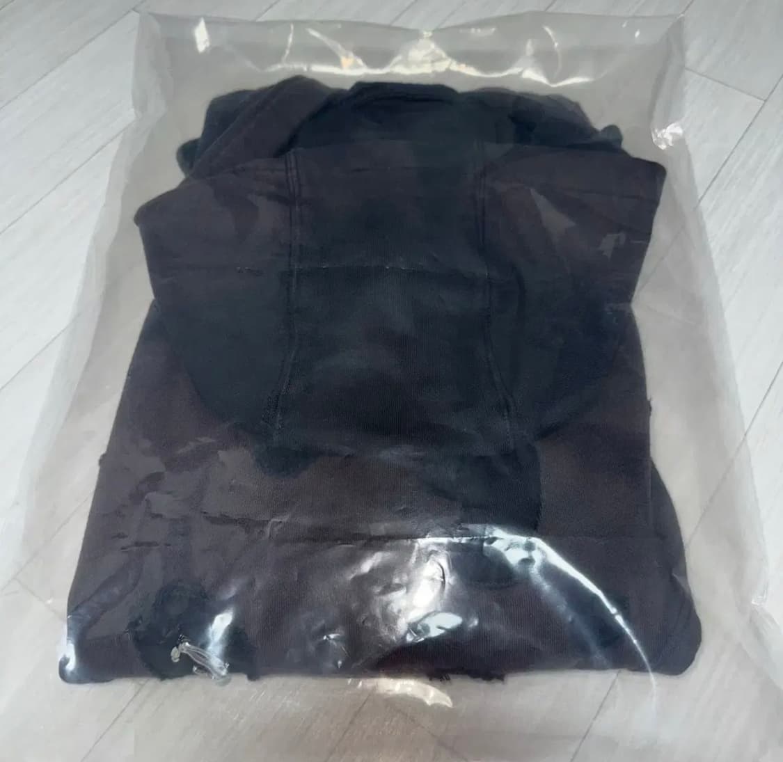 새상품) 스키즘인듀싱 보로 후드티 네이비 M 상품이미지2