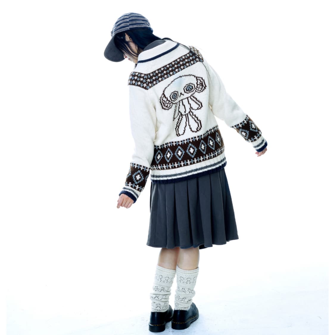 코이세이오 모시 코위찬 니트 자켓 아이보리 재킷 가디건 상품이미지6