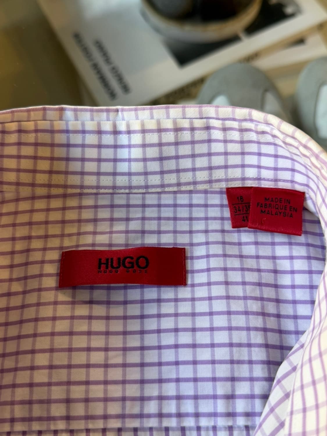 휴고보스 레드라벨 셔츠 100 상품이미지9