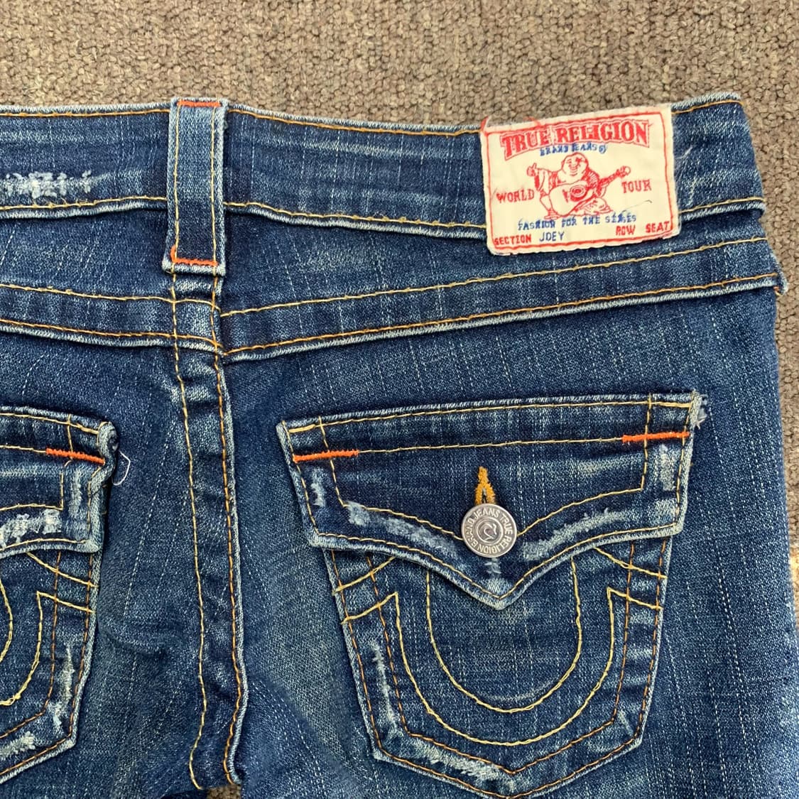 [28] 트루릴리젼 JOEY 세미부츠컷 데님팬츠 상품이미지1