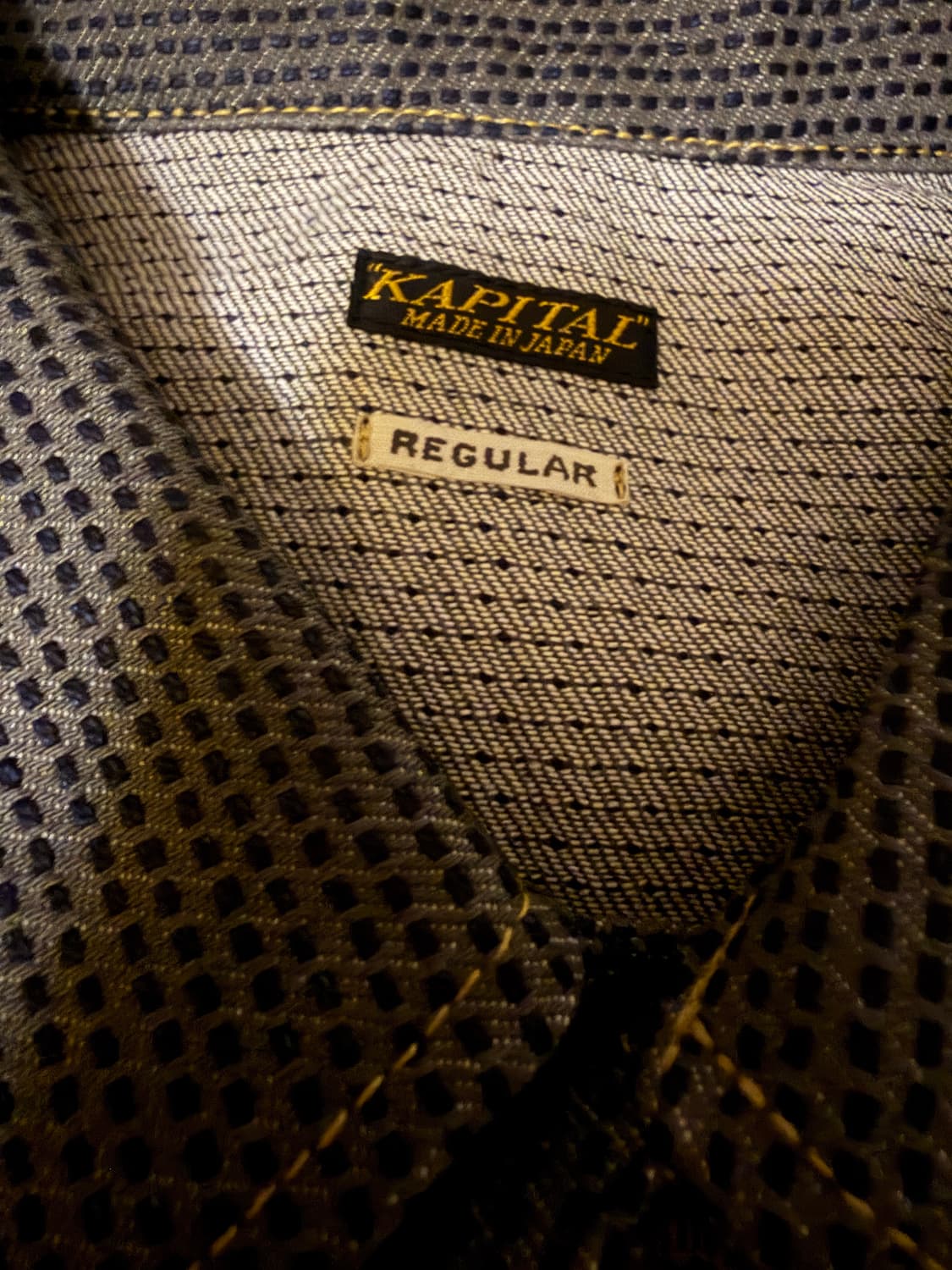 캐피탈 센츄리 no7 웨스터너 레귤러 데님 자켓 48 상품이미지3