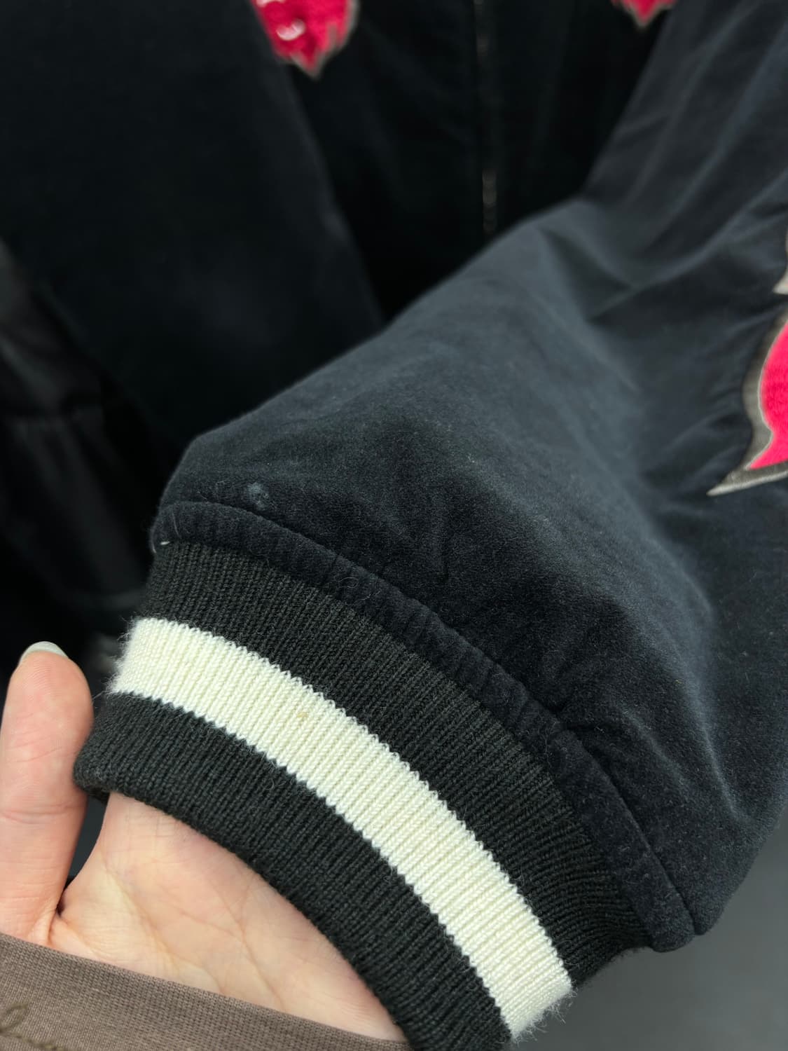 베이프 플레임 로고 수베니어 자켓 상품이미지8