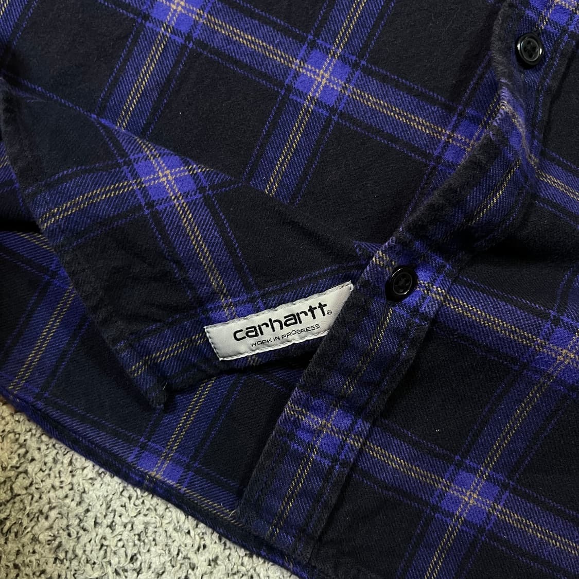 칼하트 체크 셔츠 상품이미지3