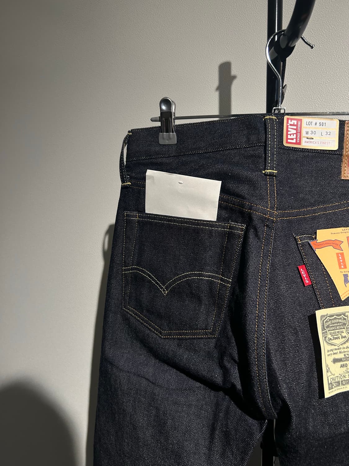 리바이스 LVC 54501 리지드 30/32 상품이미지5