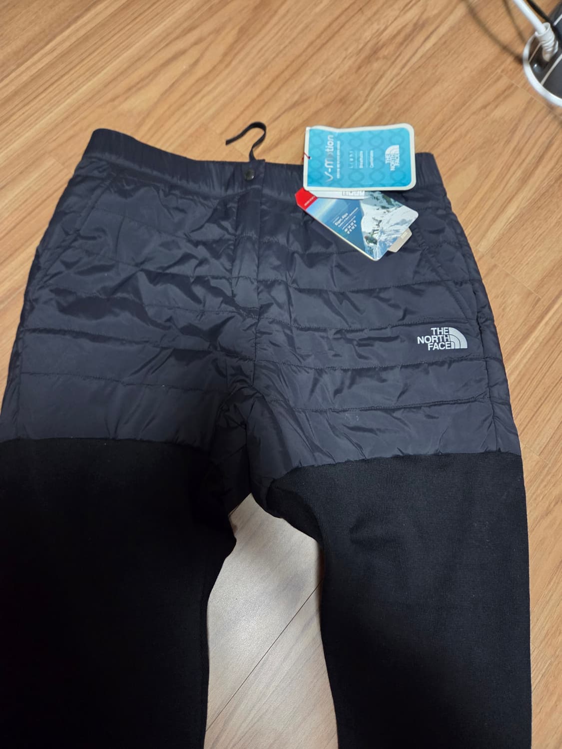 노스페이스 여성 니트패딩 팬츠 L 새상품  상품이미지4