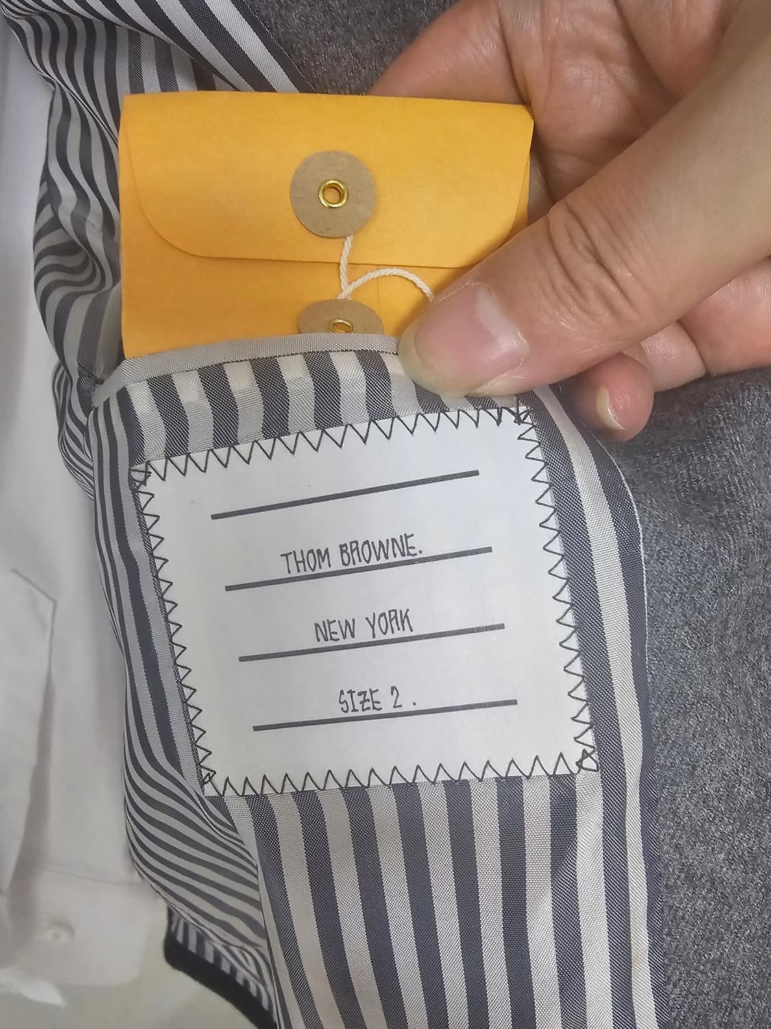 톰브라운 펀믹스 하이암홀 자켓(2/백화점정품) 상품이미지7