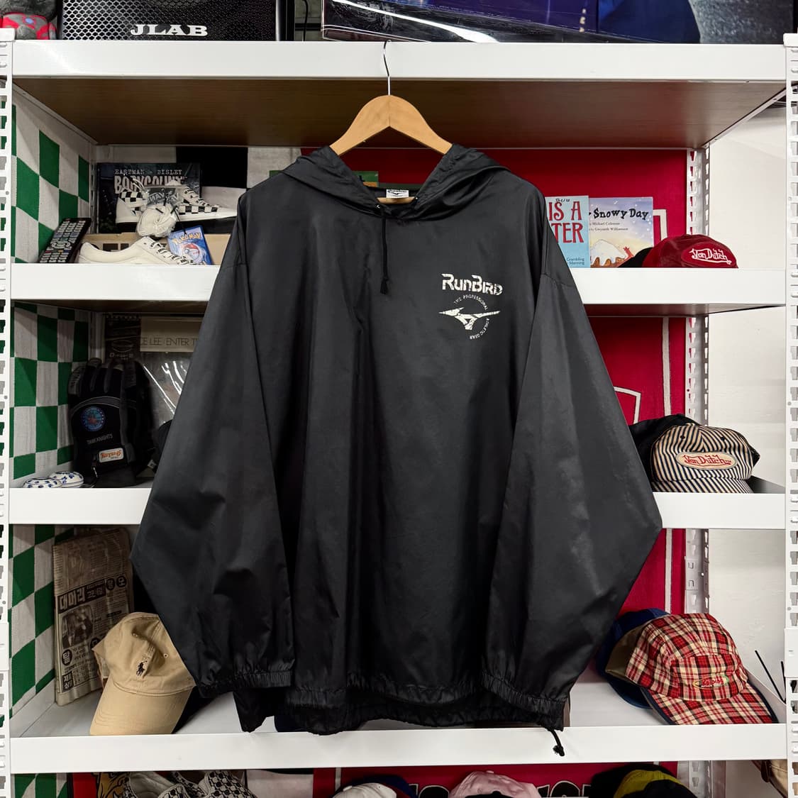90s 미즈노 런버드 경량 바람막이 made in JAPAN (3XL)  상품이미지3