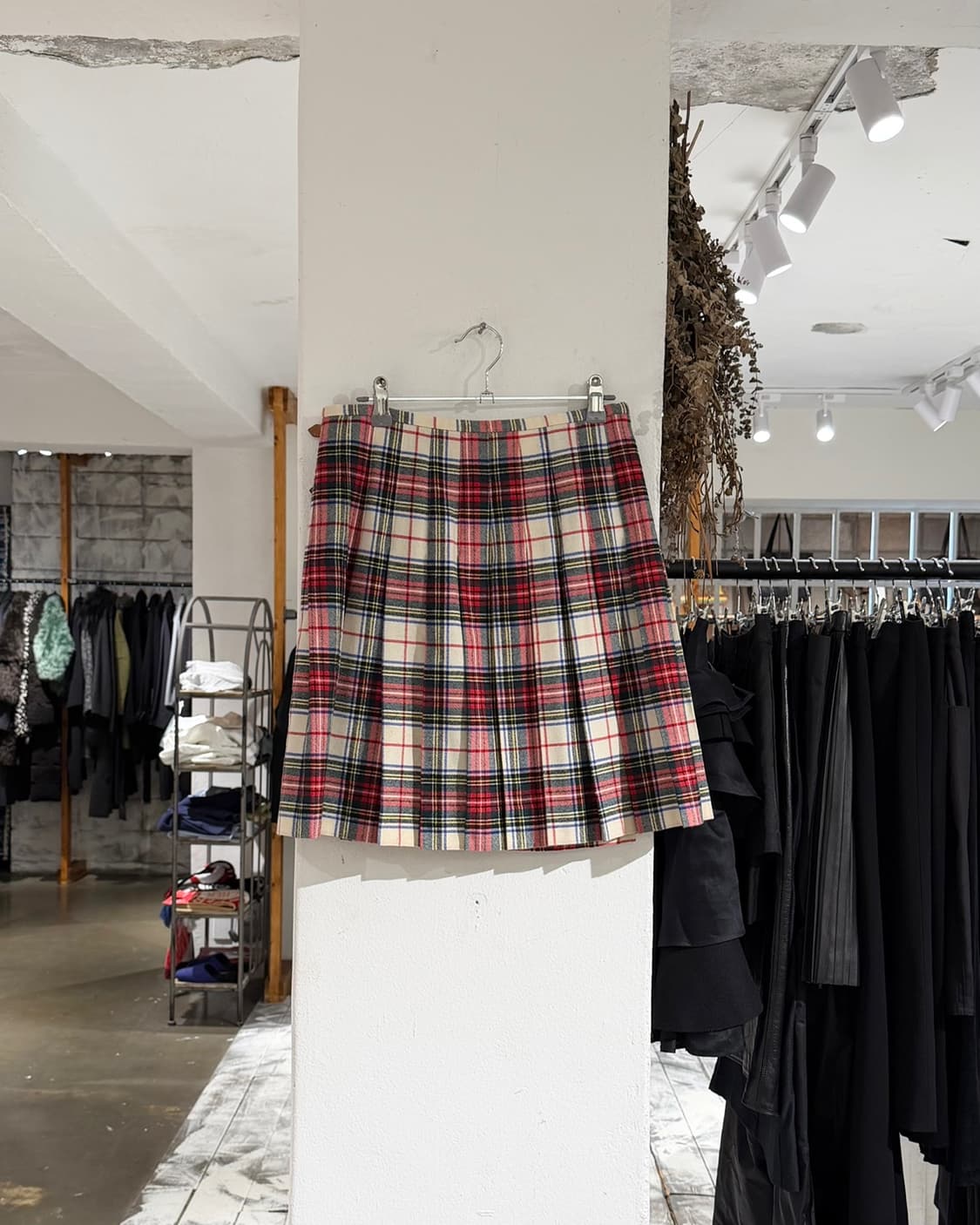 랄프 로렌 플리츠 플래드 미니스커트 상품이미지4