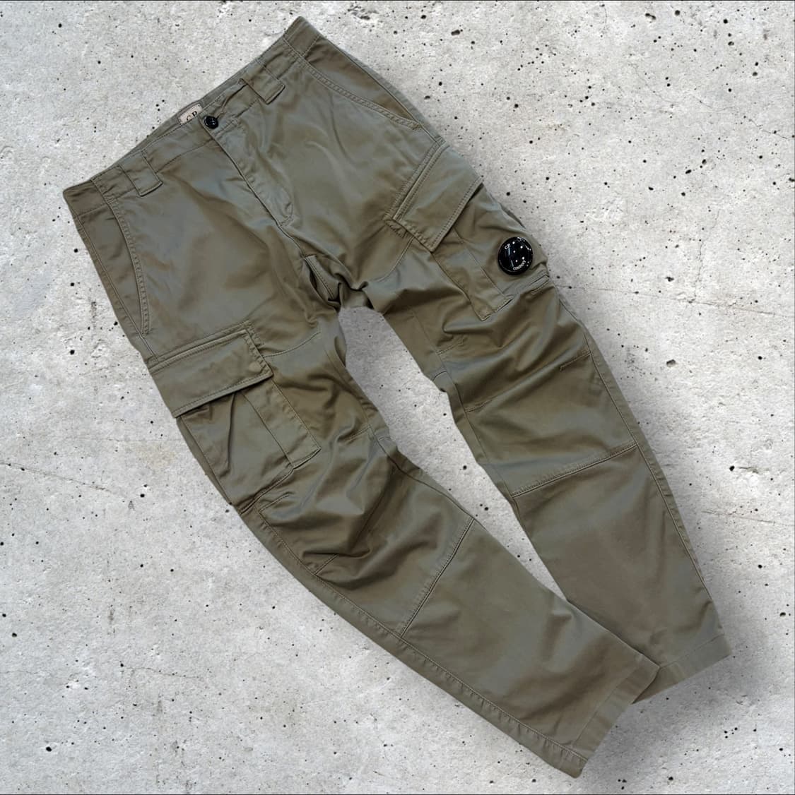 [80] CP컴퍼니 수입택 카고 바지 올리브 팬츠 C757 상품이미지1