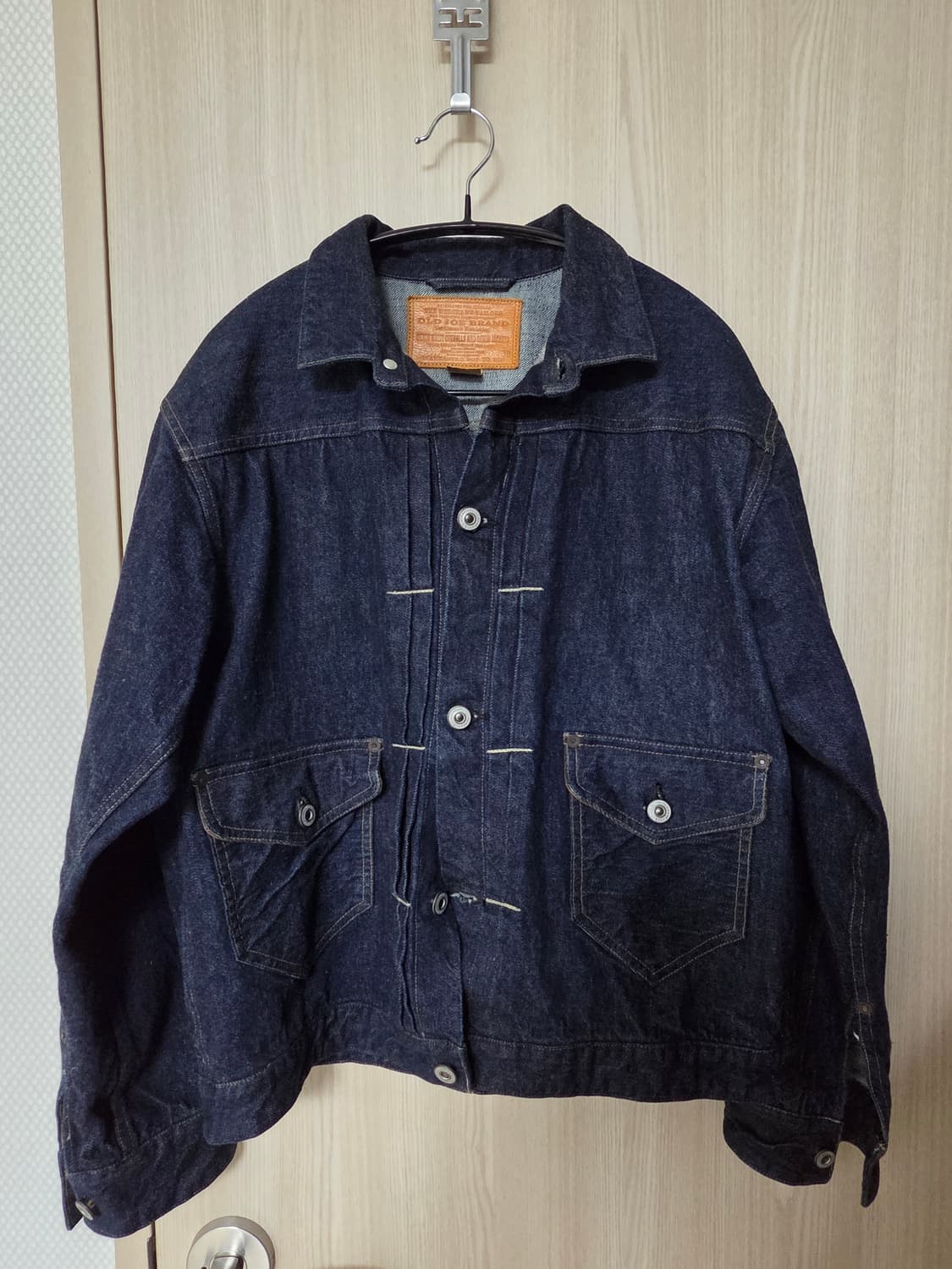 올드조 데님자캣 판매합니다_38사이즈 상품이미지1
