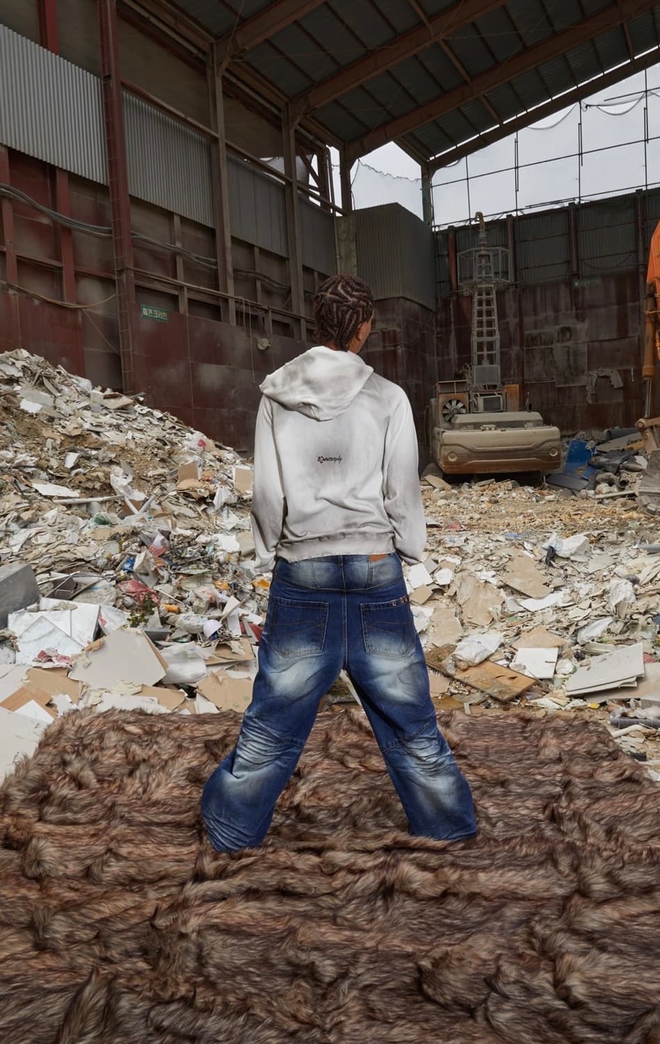 파코서플라이 dolly dirty zip up hoodie 상품이미지5