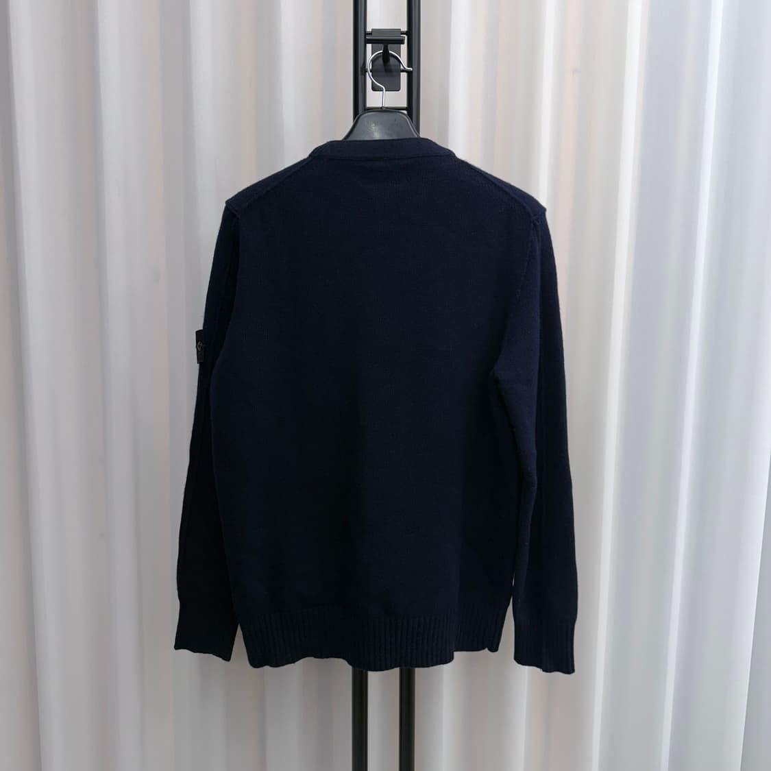 [XL] 스톤아일랜드 램스 울 니트 네이비 상품이미지2