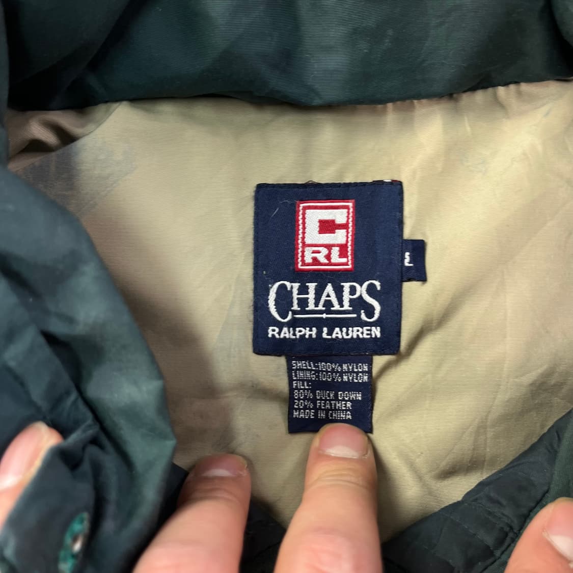 105 폴로랄프로렌 챕스 덕다운 패딩 상품이미지3