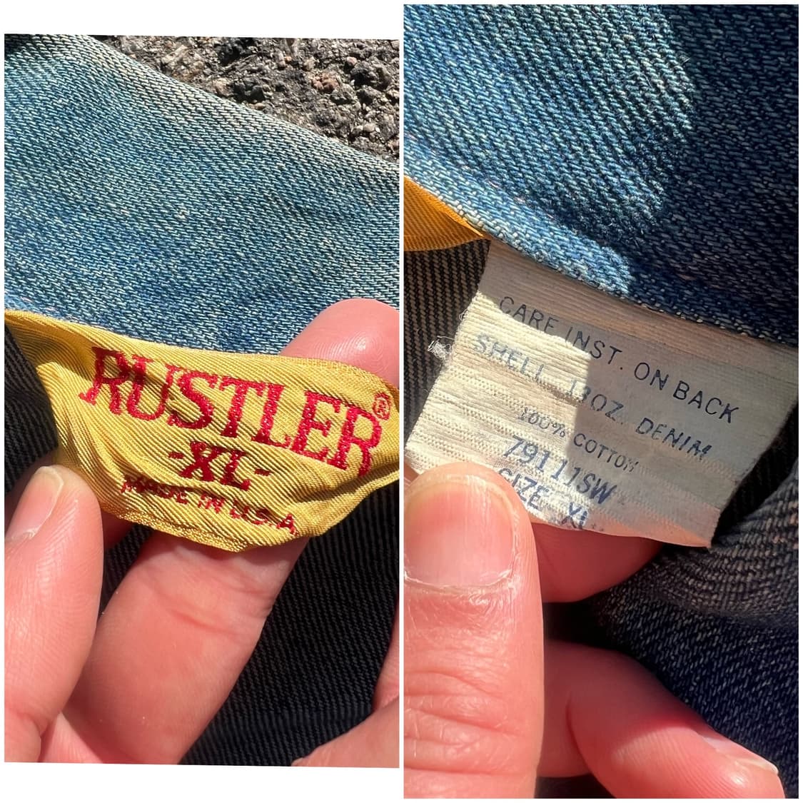 70‘s Rustler by Wrangler 13OZ 79111SW 상품이미지10