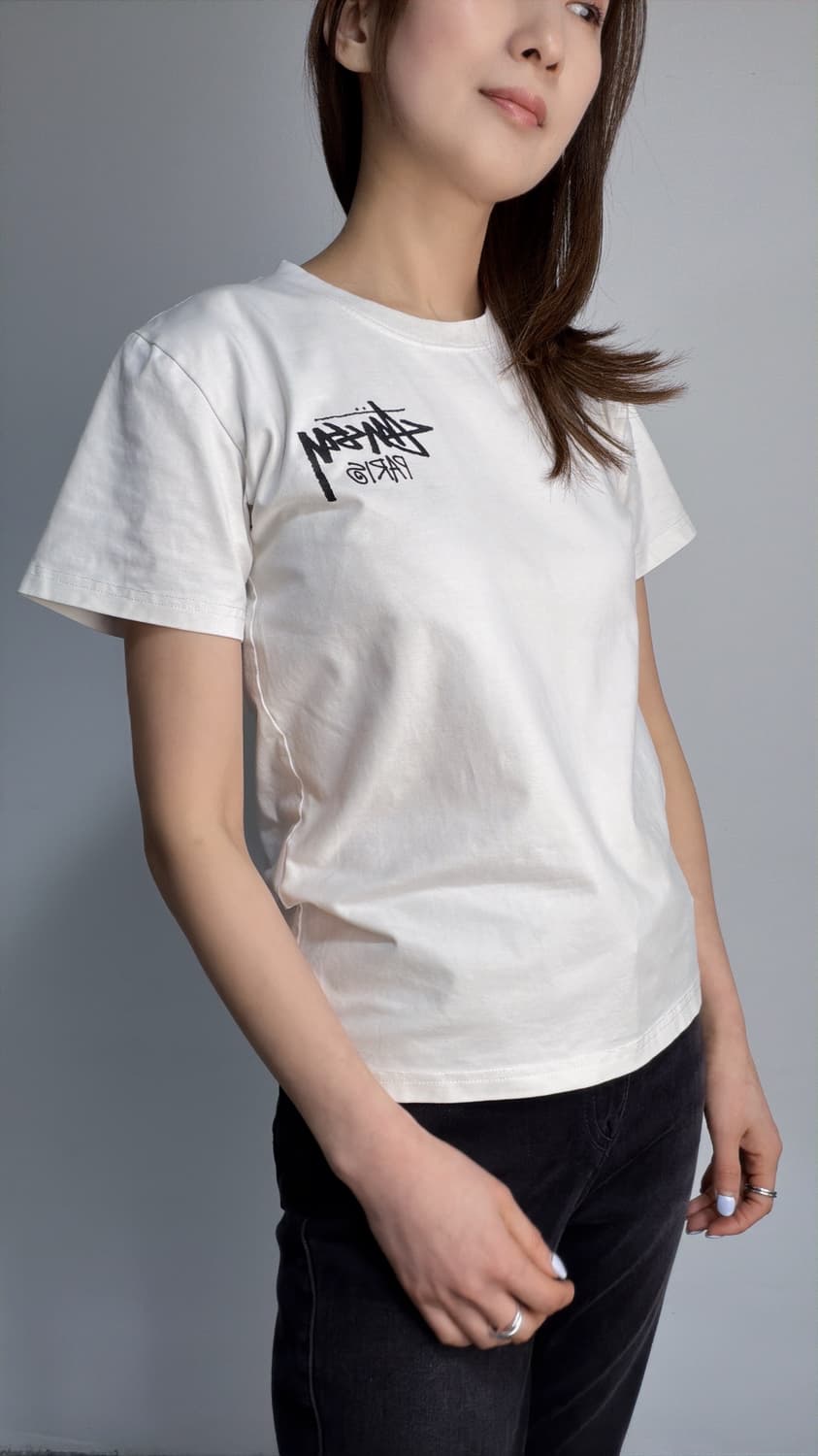 [XS] Stussy 스투시 PARIS 반팔티셔츠 상품이미지3