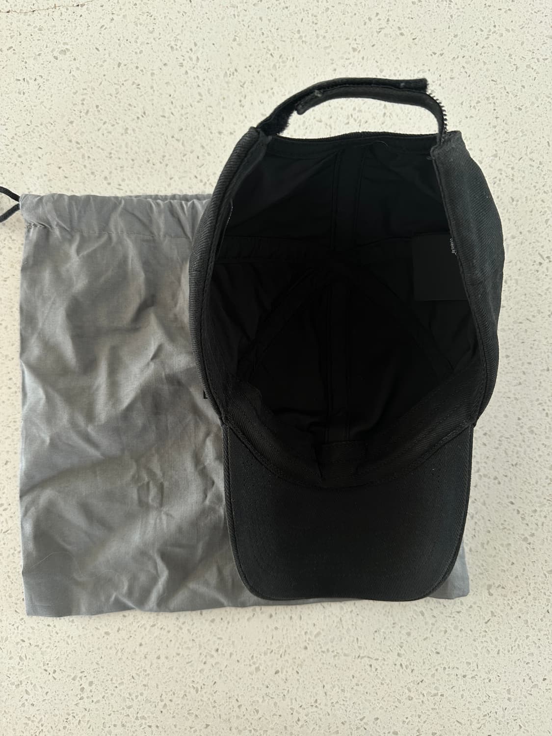 발렌시아가 로고 캡 블랙 L 59cm 상품이미지3