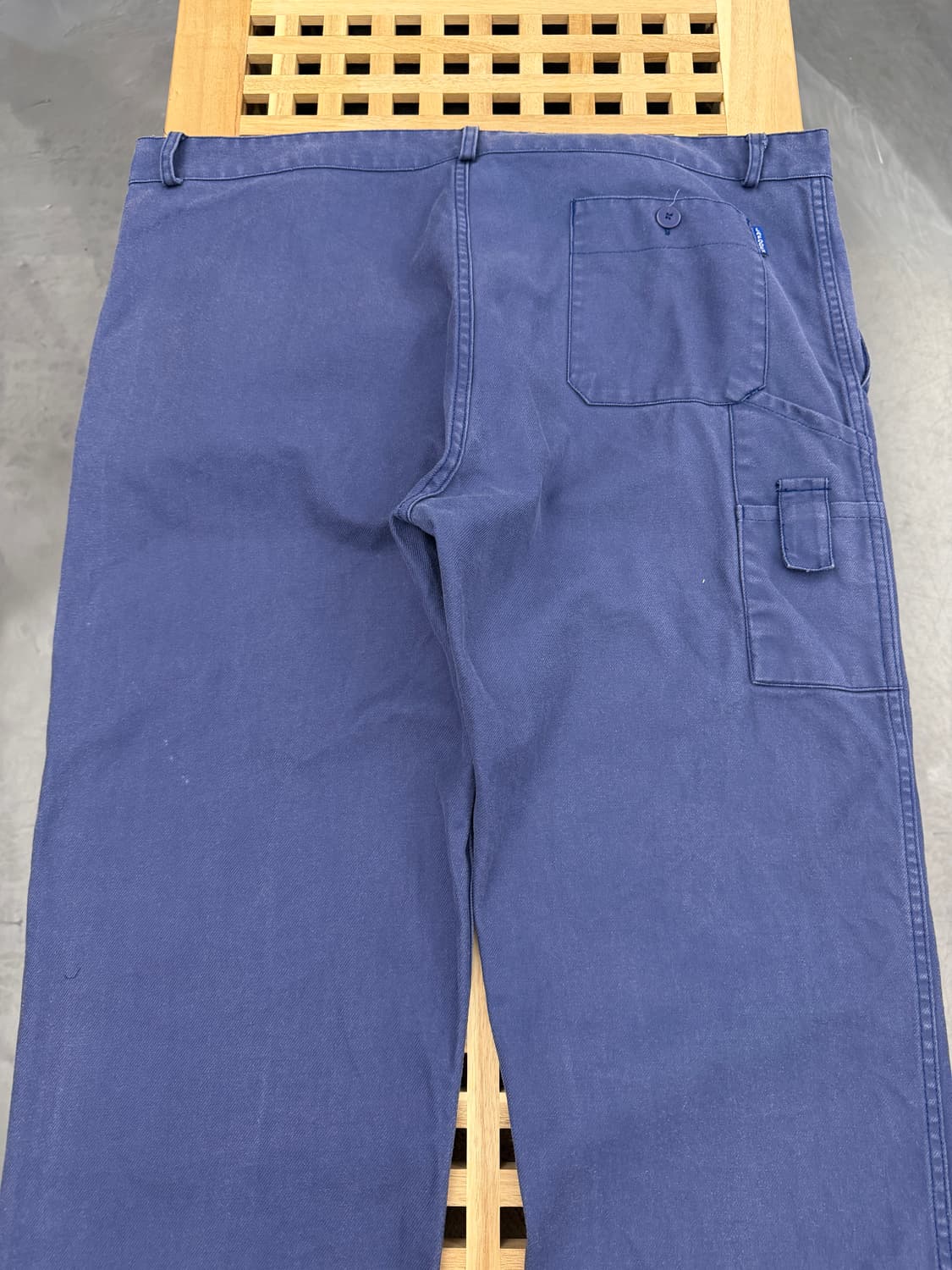1990s LAFODEX DISTRESSED FADE 프렌치워크팬츠 상품이미지8