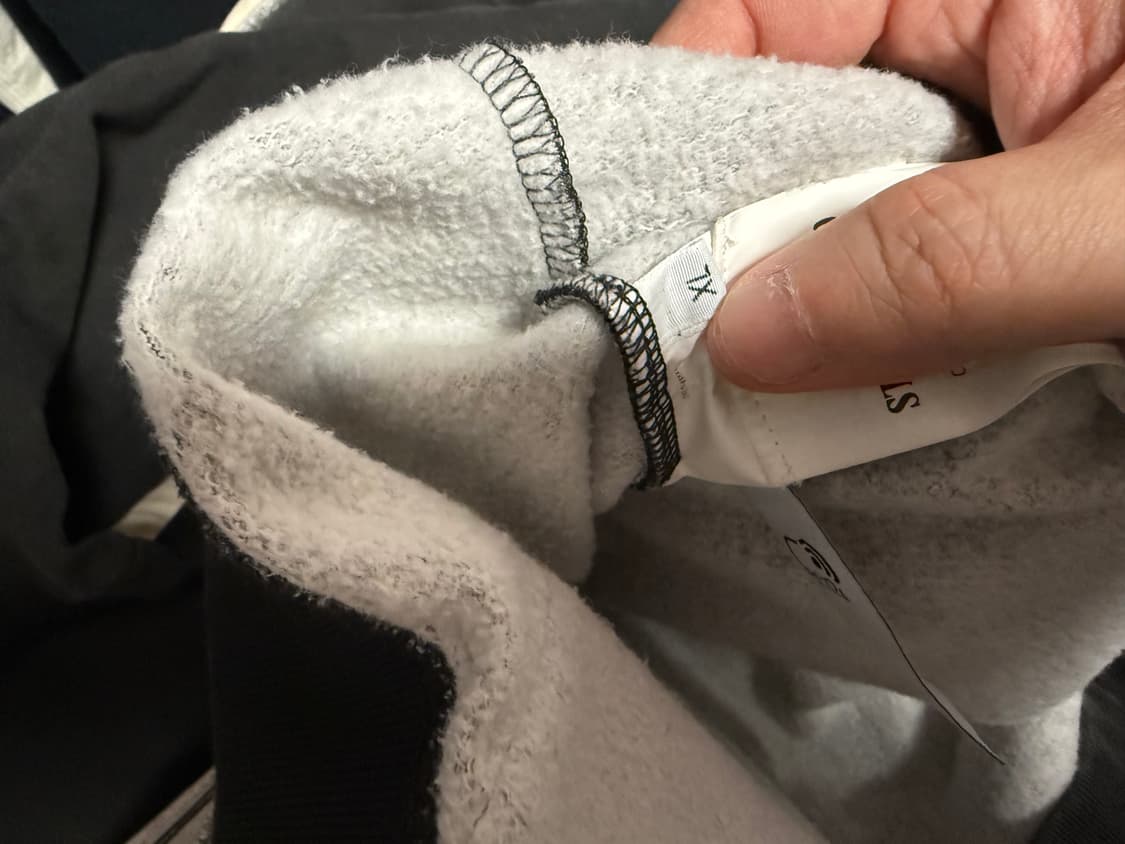 스톤아일랜드 슈프림 스트라이프 후드 XL 상품이미지5