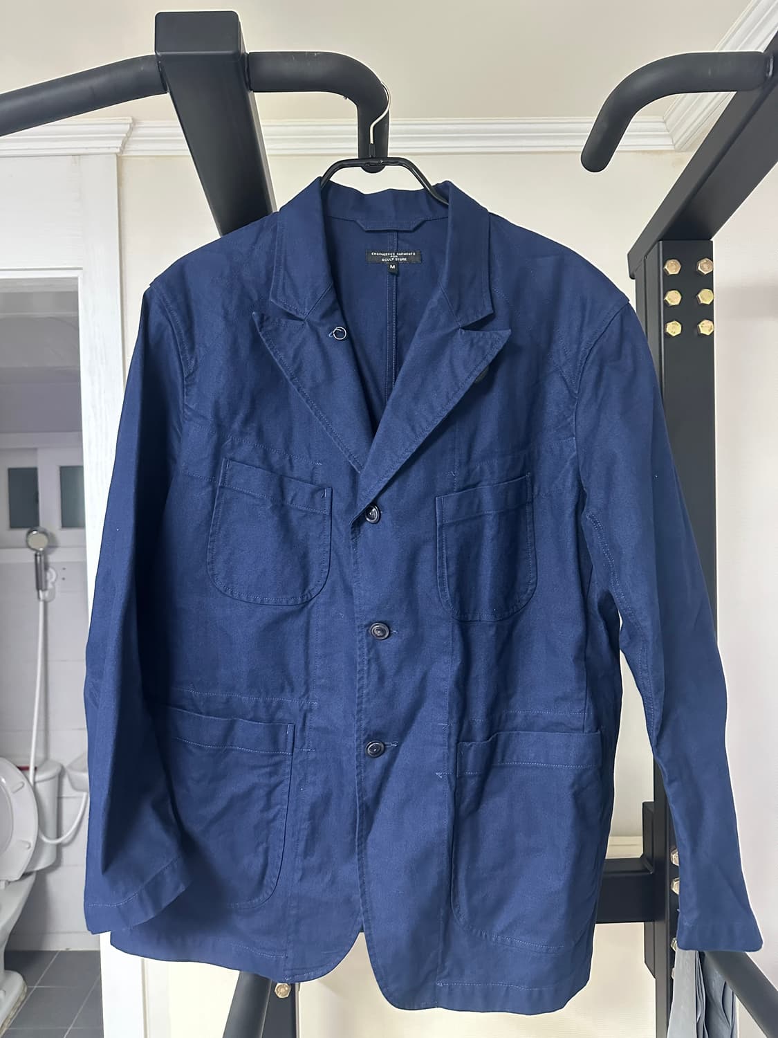 엔지니어드가먼츠 베드포드자켓 네이비 M 판매합니다.  상품이미지1
