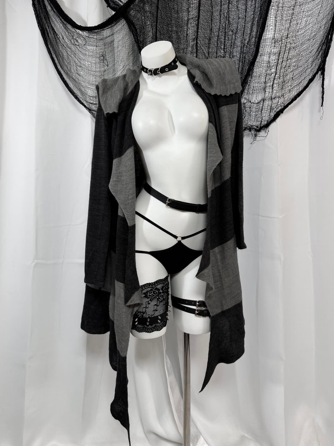 stripe long cardigan 상품이미지2